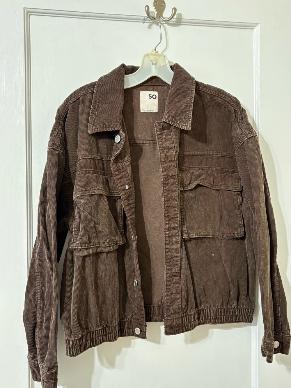 SO Men's Brown Corduroy Jacket